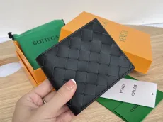 ボッテガヴェネタ財布BOTTEGA VENETA 2023新作 605721 2本割引 ショートクリップ