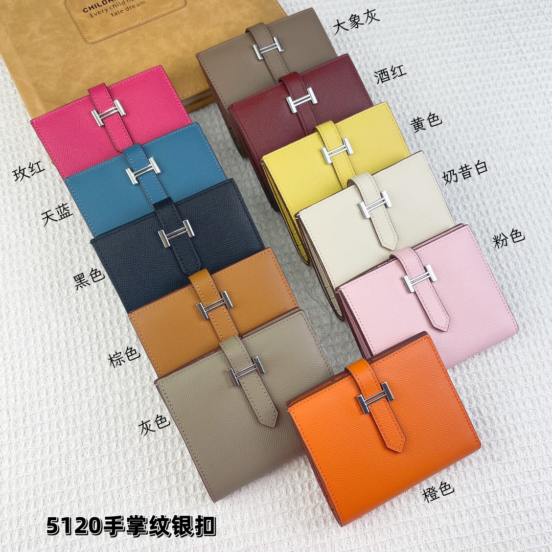 エルメス財布HERMES 2023年新作 高品質 5120 ショートウォレット