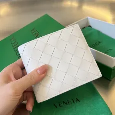 ボッテガヴェネタ財布BOTTEGA VENETA 2023新作 605721 2本割引 ショートクリップ