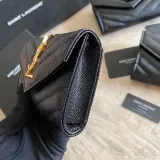 サンローラン財布Yves Saint Laurent 2023年新作 高品質コンパクト財布