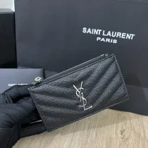 サンローラン財布Yves Saint Laurent 2023年新作 高品質 607915 カードホルダー