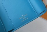 ルイヴィトン財布LOUIS VUITTON 2023年新作 高品質 M82314 ブルー 長財布
