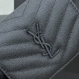 サンローラン財布Yves Saint Laurent 2023新作 高品質 530841 ショートクリップ