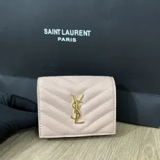 サンローラン財布Yves Saint Laurent 2023新作 高品質 530841 ショートクリップ