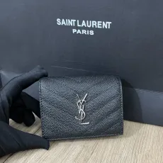 サンローラン財布Yves Saint Laurent 2023新作 高品質 530841 ショートクリップ