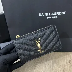 サンローラン財布Yves Saint Laurent 2023年新作 高品質 607915 カードホルダー
