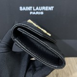 サンローラン財布Yves Saint Laurent 2023年新作 高品質 414404 二つ折りショートクリップ財布