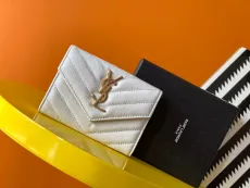 サンローラン財布Yves Saint Laurent 2023年新作 高品質コンパクト財布