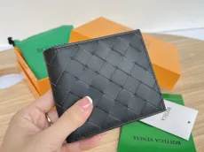 ボッテガヴェネタ財布BOTTEGA VENETA 2023新作 605721 2本割引 ショートクリップ