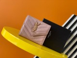 サンローラン財布Yves Saint Laurent 2023年新作 高品質コンパクト財布