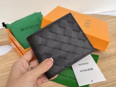 ボッテガヴェネタ財布BOTTEGA VENETA 2023新作 605721 2本割引 ショートクリップ