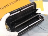 ルイヴィトン財布LOUIS VUITTON 2023年新作 高品質 N60017 ブラック グリッド長財布