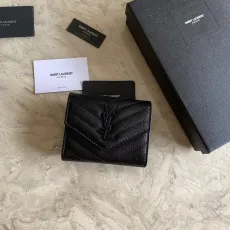 サンローラン財布Yves Saint Laurent 2023年新作 高品質コンパクト財布