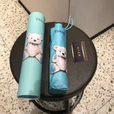 ティファニー傘Tiffany Co 2023年新作  自動巻き折りたたみ傘