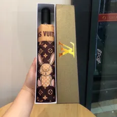 ルイヴィトン傘LOUIS VUITTON 2023年新作  自動巻き折りたたみ傘