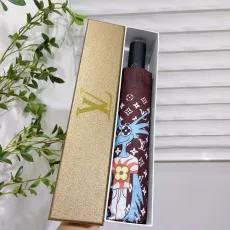 ルイヴィトン傘LOUIS VUITTON 2023年新作 自動巻き折りたたみ傘