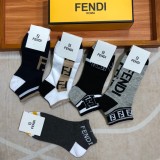 フェンディ靴下FENDI 2023新作メンズソックス