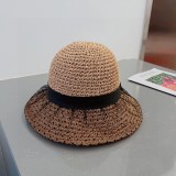 ミュウミュウ帽子Miu Miu 2023新作 麦わら帽子