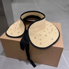 ミュウミュウ帽子Miu Miu 2023新作 空ラフィアハット