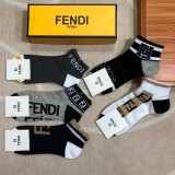 フェンディ靴下FENDI 2023新作メンズソックス