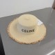 セリーヌ帽子CELINE 2023新作 麦わら帽子