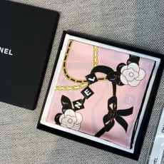 シャネルマフラーCHANEL 2023年新作 スクエアスカーフ