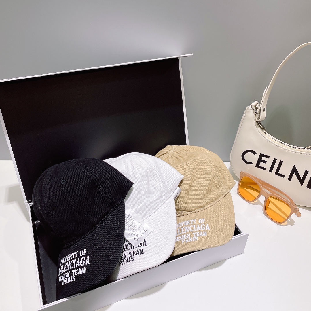 バレンシアガ帽子BALENCIAGA 2023 新作 ベースボールキャップ