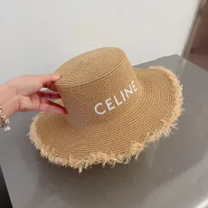 セリーヌ帽子CELINE 2023新作 麦わら帽子