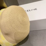 セリーヌ帽子CELINE 2023新作 麦わら帽子