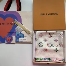 ルイヴィトンマフラーLOUIS VUITTON 2023年新作 スクエアスカーフ