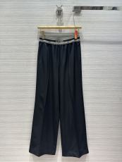 ロエベ服LOEWE 2023新作 ワイドレッグストレートレッグパンツ