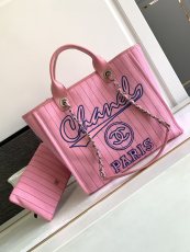 シャネルバッグCHANEL 2023 新作高品質キャンバスビーチバッグ