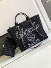 シャネルバッグCHANEL 2023 新作高品質キャンバスビーチバッグ