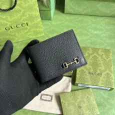 グッチ財布GUCCI 2023年新作 高品質 ホースビット 二つ折り財布  700464