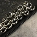 クロムハーツ指輪CHROME HEARTS 2023年新作 ラウンドクロスフラワーリング