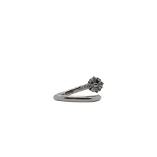 クロムハーツ指輪CHROME HEARTS 2023年新作 クロスインレイドストーンネイルリング