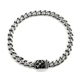 クロムハーツブレスレットCHROME HEARTS 2023年新作 スモールクロスフラワーバックル ブレスレット