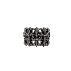 クロムハーツ指輪CHROME HEARTS 2023年新作 ストーンインレイトゥームリング