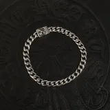 クロムハーツブレスレットCHROME HEARTS 2023年新作 スモールクロスフラワーバックル ブレスレット