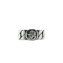グッチ指輪GUCCI 2023年新作 ワイドチェーンリング