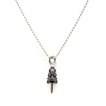 クロムハーツネックレスCHROME HEARTS 2023年新作 アルファベットリング ソード ネックレス