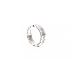 クロムハーツ指輪CHROME HEARTS 2023年新作 6mm ダブルソードリング