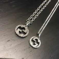 グッチネックレスGUCCI 2023新作 インターロッキングシリーズ テクスチャードオールドネックレス