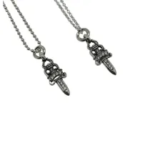 クロムハーツネックレスCHROME HEARTS 2023年新作 新作 ストーンリング スモールソード ネックレス