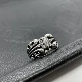 クロムハーツ指輪CHROME HEARTS 2023年新作 ストーンK\u0026Tリング