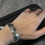 クロムハーツブレスレットCHROME HEARTS 2023年新作 フレイムトーテムブレスレット
