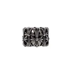 クロムハーツ指輪CHROME HEARTS 2023年新作 ラウンドトゥームリング