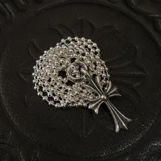 クロムハーツネックレスCHROME HEARTS 2023年新作 アルファベットリング クロスネックレス