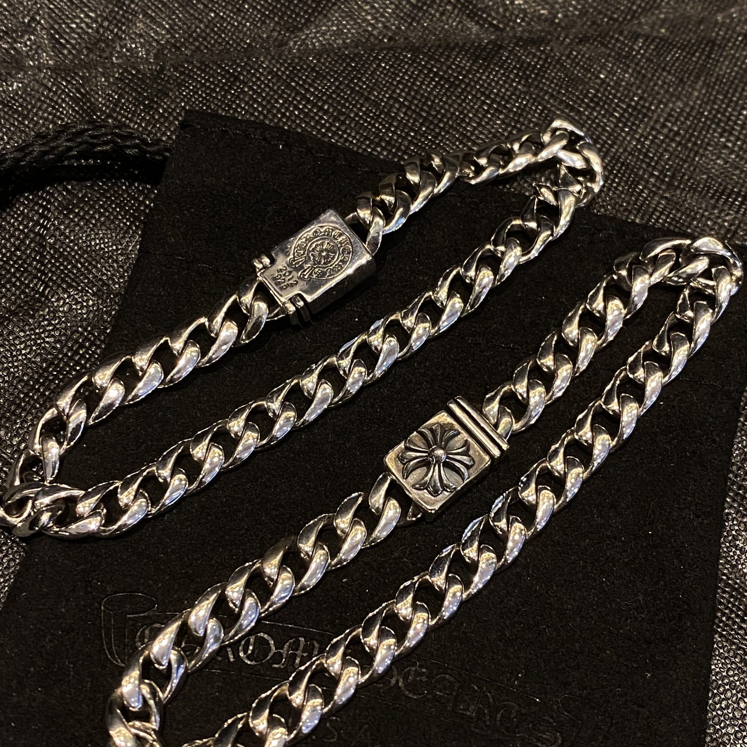 クロムハーツブレスレットCHROME HEARTS 2023年新作 スモールクロスフラワーバックル ブレスレット