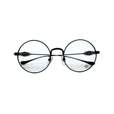 クロムハーツサングラスCHROME HEARTS 2023年新作 クロスフラワー ラウンドフレーム メガネ